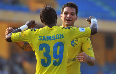 Hoàng Vũ Samson và Gonzalo đã đá cặp cùng nhau được hơn 4 mùa giải V.League 