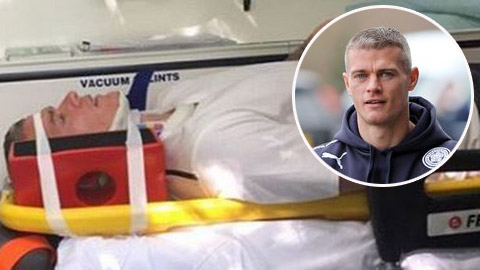 Cầu thủ Leicester suýt mất mạng vì tai nạn giao thông