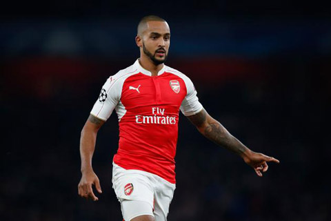 Walcott không còn hạnh phúc ở sân Emirates