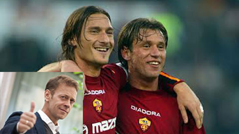 Totti và Cassano được mời đóng phim… cấp 3