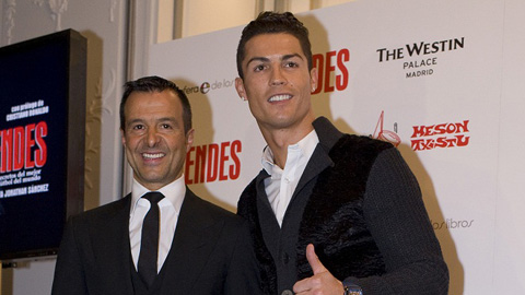 “Siêu cò” Mendes đảm bảo Ronaldo sẽ tới PSG nếu rời Real