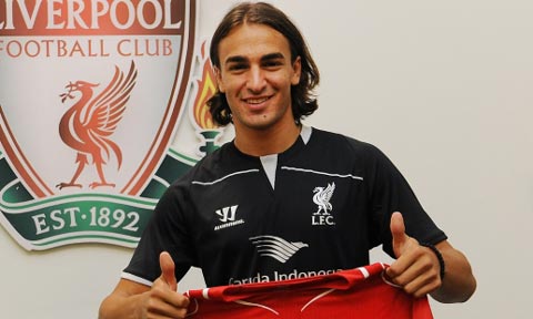 Markovic chuyển tới Liverpool năm 2014