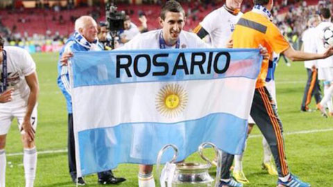 Rosario luôn trong trái tim Di Maria 