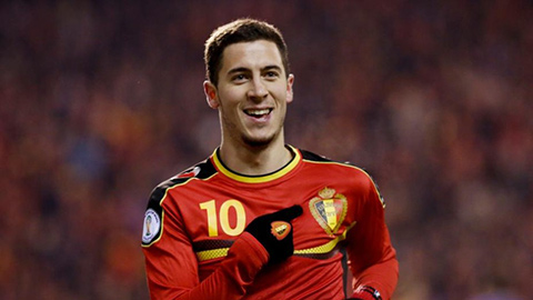 ĐT Bỉ công bố danh sách dự EURO 2016: Hazard làm thủ lĩnh, Januzaj vắng mặt