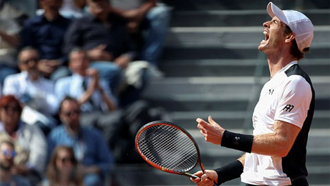 Murray vào bán kết Rome Masters sau 5 năm