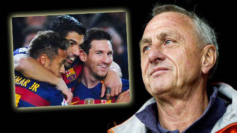 Barca vô địch La Liga: Lời tri ân dành cho Cruyff