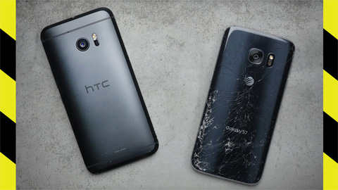 Thử độ bền giữa Galaxy S7 và HTC 10