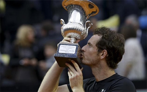 Tin tennis 16/5: Murray lần đầu vô địch Rome Masters