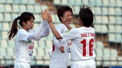 Vòng 3 giải VĐQG Nữ - Cúp Thái Sơn Bắc 2015: Hà Nội 1 vươn lên vị trí thứ hai