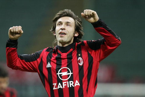 Những năm tháng đỉnh cao của Pirlo gắn liền với AC Milan