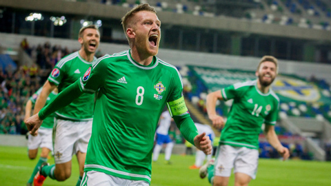 ĐT Bắc Ireland công bố đội hình dự EURO 2016