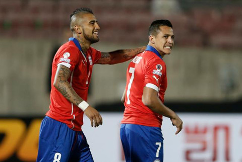 Sanchez là nhân tố quan trọng bên cạnh Vidal