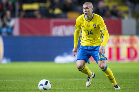  Lindelof có tên trong danh sách triệu tập của ĐT Thụy Điển dự EURO 2016