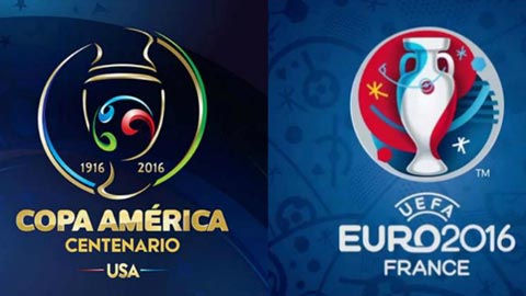Tiền thưởng EURO 2016 gấp 16 lần Copa America