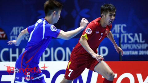 ĐT futsal Việt Nam (áo đỏ) sẽ phải đối đầu với những đội bóng rất mạnh ở VCK World Cup futsal
