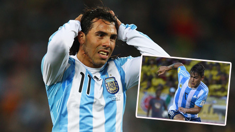 Argentina chốt danh sách dự Copa America: Tevez và Dybala bị loại