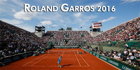 Lịch thi đấu Roland Garros 2016