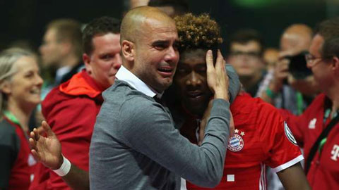 Pep òa khóc trong ngày chia tay Bayern