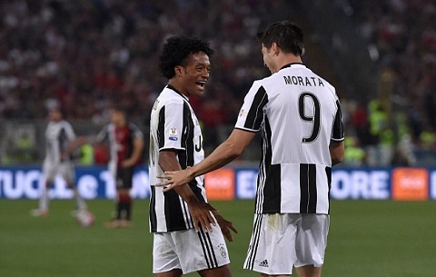 Morata và Cuadrado đã phối hợp rất tốt