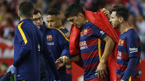 Chấn thương gân khoeo, Suarez nén đau dự Copa America