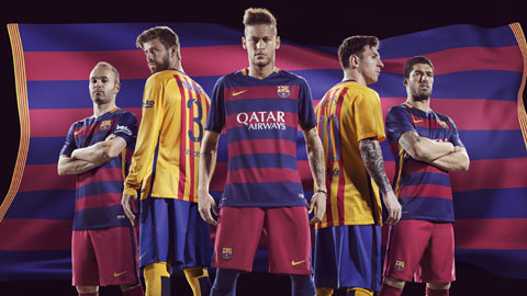 Barca ký hợp đồng tài trợ siêu khủng với Nike