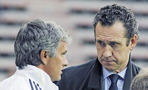 Valdano là một trong những bại tướng dưới tay Mourinho
