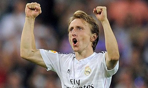 Modric từng giành chiến thắng tại San Siro khi còn khoác áo Spurs