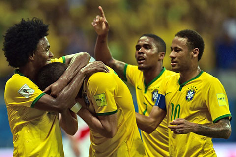 Vắng Neymar, nhưng Brazil vẫn là 