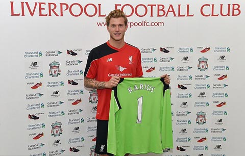 Karius hạnh phúc khi ký hợp đồng với Liverpool