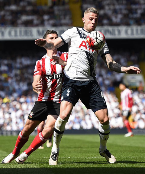 Sau khi thành danh tại Atletico, Toby Alderweireld chuyển sang Tottenham và tiếp tục thăng tiến