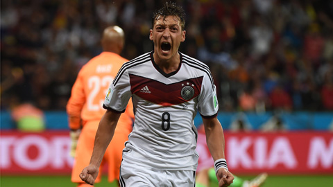 Tiền vệ Mesut Oezil (ĐT Đức): “Chức vô địch là mục tiêu duy nhất của Đức”