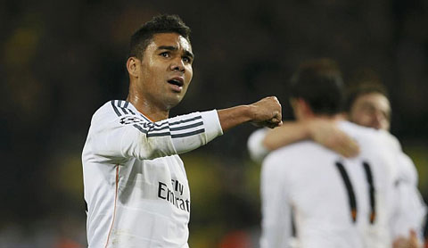 Casemiro là vị trí đánh chặn quan trọng của Real