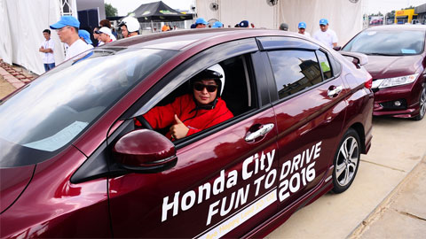 Trải nghiệm niềm vui cầm lái (Fun-to-Drive) cùng Honda City