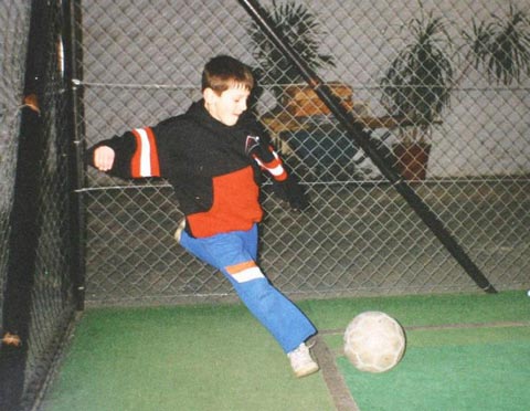 Messi thích ghi bàn từ khi còn là một đứa trẻ
