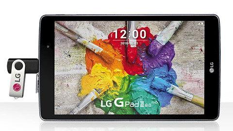 LG ra mắt tablet G Pad III 8-inch, chip 8 lõi giá chưa đến 4 triệu