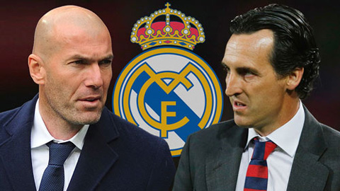 Real liên hệ HLV Emery để thay Zidane