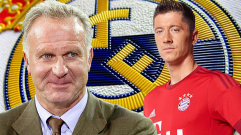 Bayern phủ nhận việc Lewandowski sang Real