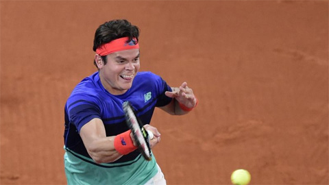 Raonic bất ngờ bị loại ngay từ vòng 4 Roland Garros 2016