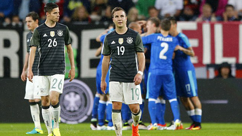 Đức 1-3 Slovakia: Loew thử nghiệm thất bại