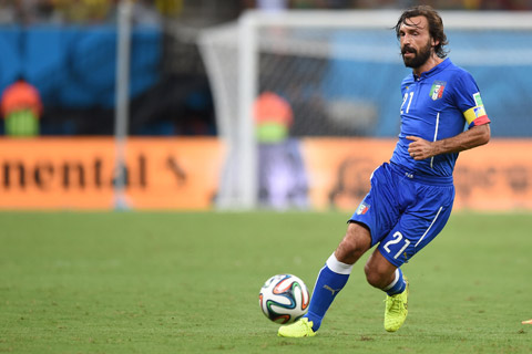 Pirlo không thất vọng khi vắng mặt tại EURO