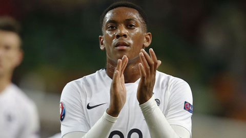 Martial lỡ trận giao hữu Pháp vs Cameroon vì chấn thương đùi