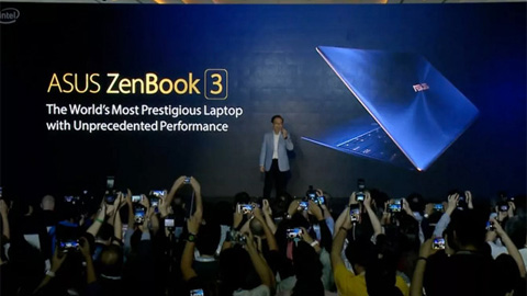 Asus ra ZenBook 3 cạnh tranh với MacBook của Apple