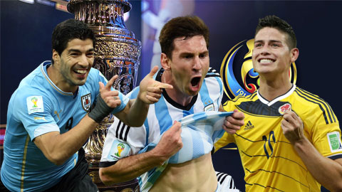 Brazil, Argentina và những ứng viên vô địch Copa America 2016