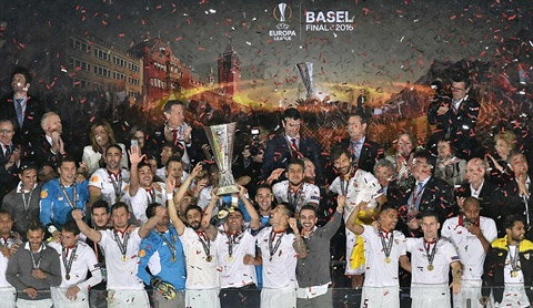 Thành công của Sevilla tại Europa League có công sức không nhỏ của Giám đốc thể thao Monchi