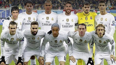 Đội hình tiêu biểu Real Madrid trong kỷ nguyên Champions League