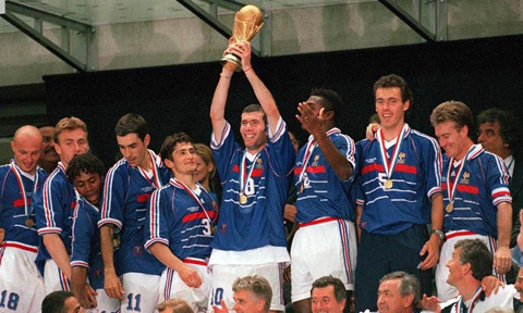 Chức vô địch World Cup 1998 trên sân nhà của ĐT Pháp