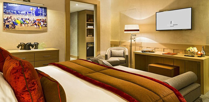Khách sạn có tới 159 phòng, mỗi phòng có giá trung bình là 269 euro/đêm