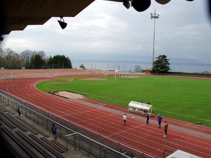 Sân tập Stade Camille Fournier chỉ cách khách sạn 1km