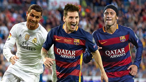 Messi & Neymar có giá trị gấp rưỡi Ronaldo