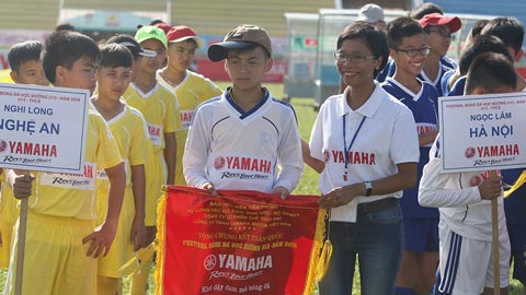 Khai mạc VCK Festival bóng đá học đường U13 năm 2016